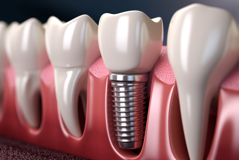 Dental implant example model